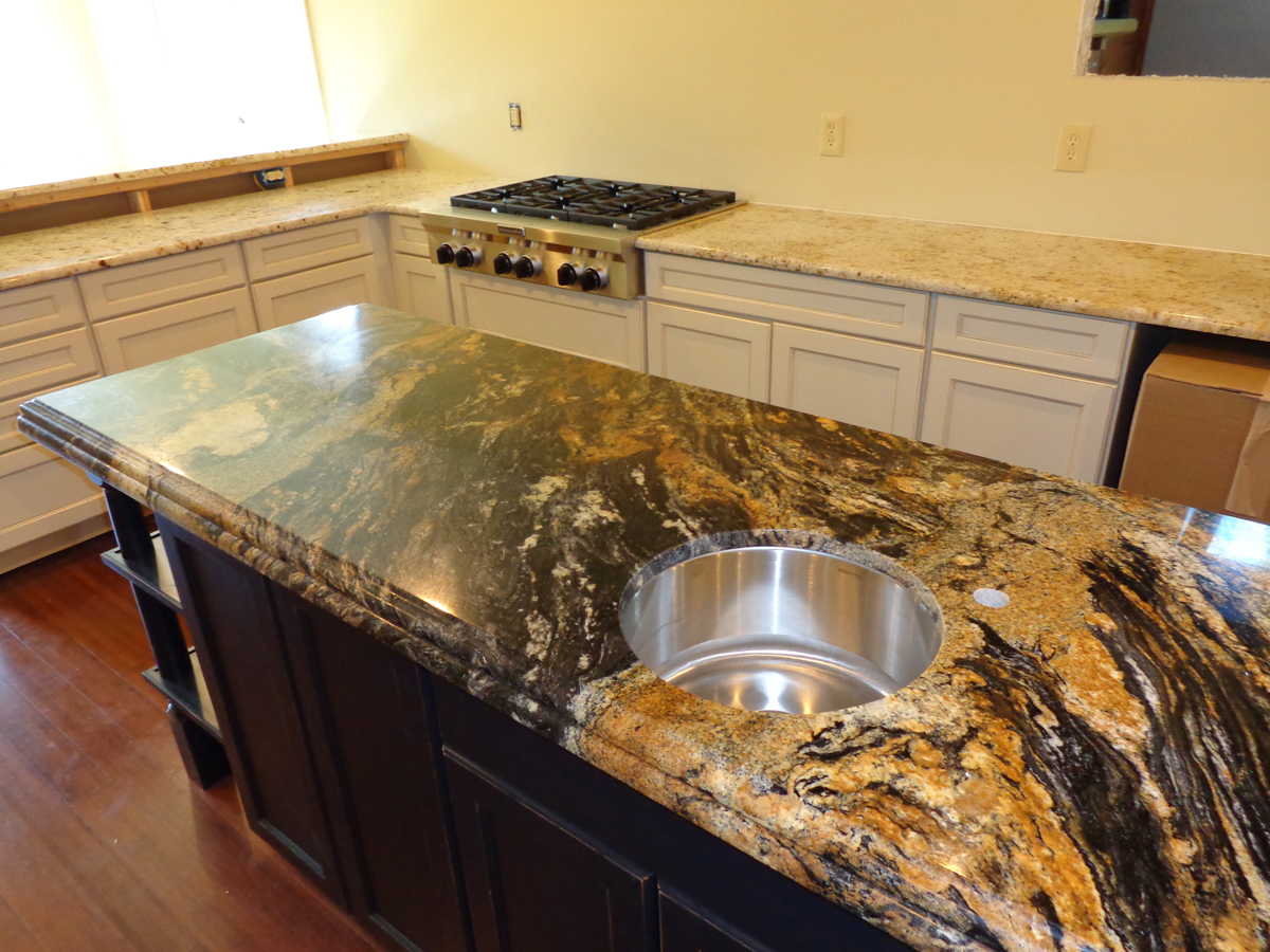 Magma Gold Doubled Up For A Kitchen Island The Island Was Custom
